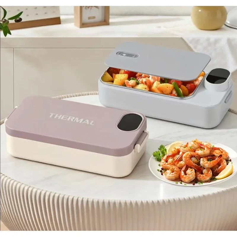 Portapranzo Elettrico Riscaldabile in Acciaio Inox