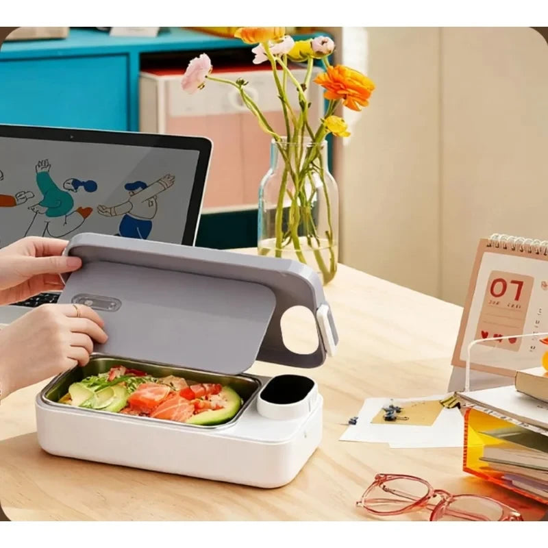 Portapranzo Elettrico Riscaldabile in Acciaio Inox